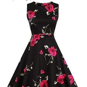 Cocktail swing dress